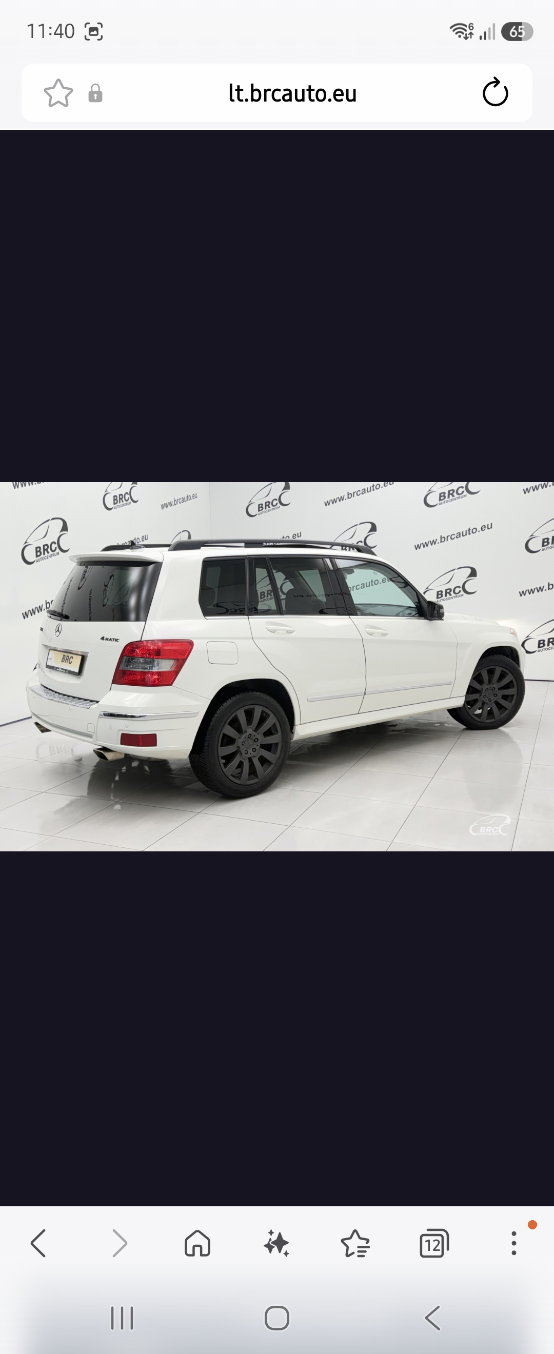 MB  GLK 350 2012