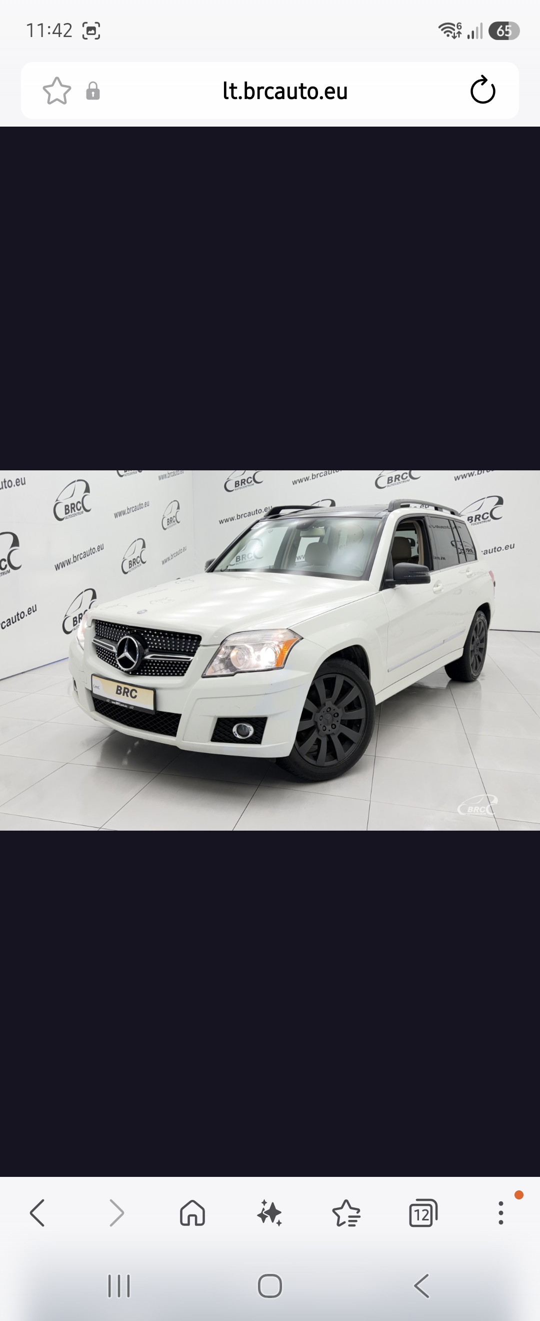MB  GLK 350 2012